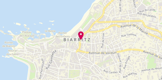Plan de Atlan Tif, 20 Rue Gardague Salon Atlan Tif, 64200 Biarritz