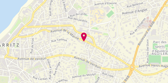 Plan de Amarante Biarritz, 56 avenue de la Marne, 64200 Biarritz