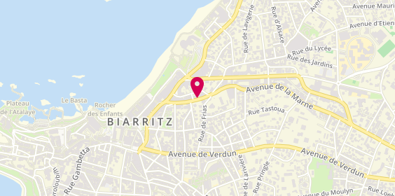 Plan de Moustaches et Escarpins, 11 avenue de la Marne, 64200 Biarritz