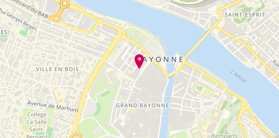 Plan de Camille Albane - Coiffeur Bayonne, 22 Rue Thiers, 64100 Bayonne