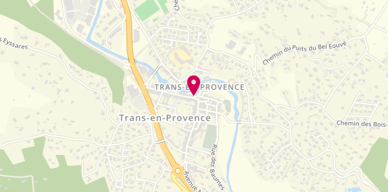 Plan de 2 Mèches Avec Vous, 2 Place de l'Hotel de Ville, 83720 Trans-en-Provence