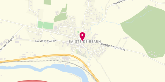 Plan de Le 6'O, 909 Route Impériale, 64300 Baigts-de-Béarn