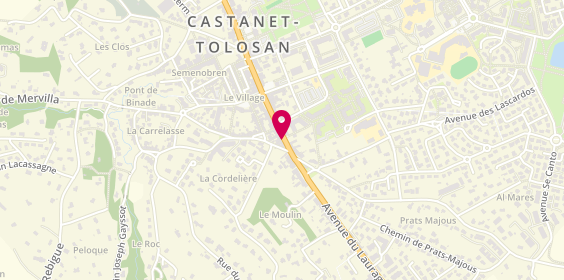 Plan de Marine Coiffur', 38 avenue du Lauragais, 31320 Castanet-Tolosan