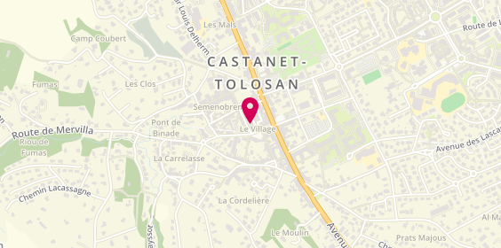 Plan de Le Seizième, 16 place Pierre Richard, 31320 Castanet-Tolosan