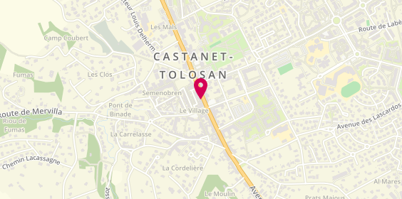 Plan de Bruno Flaujac, 8 avenue de Toulouse, 31320 Castanet-Tolosan