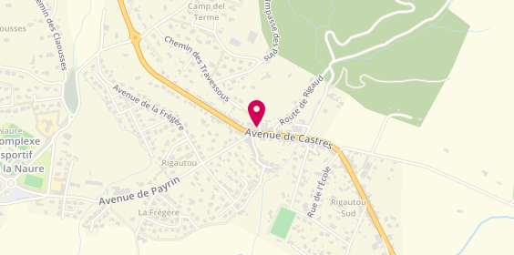 Plan de Maelo Coiffure, 67 avenue de Castres, 81660 Pont-de-Larn