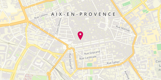 Plan de Franck Provost, 5 Rue de la Masse, 13100 Aix-en-Provence
