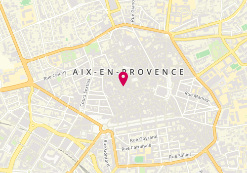 Plan de Space InvHEADer, 34 Rue de la Verrerie, 13100 Aix-en-Provence