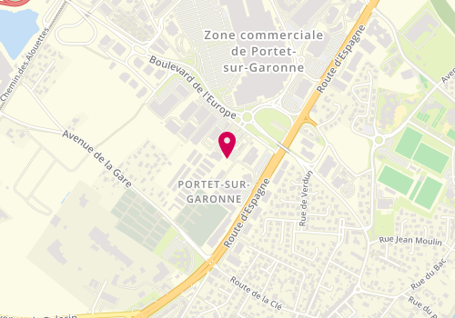 Plan de Diaz Hair By Emilie, 1 Boulevard de l'Europe C Commercial Carrefour Grand Portet, 31127 Portet-sur-Garonne