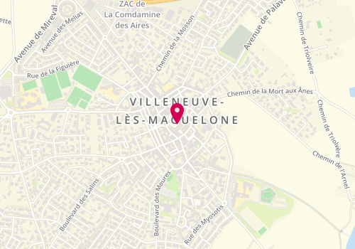 Plan de N'En Faire Qu A Sa Tete, 152 Grande Rue Grand Rue, 34750 Villeneuve-lès-Maguelone