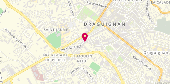 Plan de Ab Coiffure, 5 Rue Notre Dame du Peuple, 83300 Draguignan