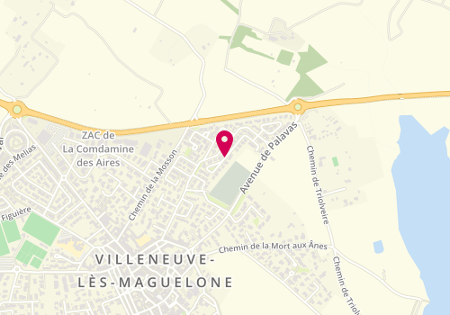 Plan de SICA-DELMAS Carole, 3 Rue Emile Zola, 34750 Villeneuve-lès-Maguelone