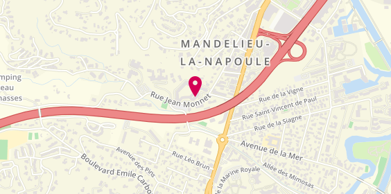 Plan de Idem Koncept, Centre Commercial Les Heures Claires
270 Rue Jean Monnet, 06210 Mandelieu-la-Napoule