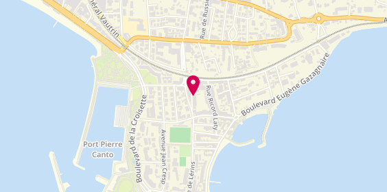 Plan de Matalisa Coiffure, 11 Rue Claude Pons, 06400 Cannes