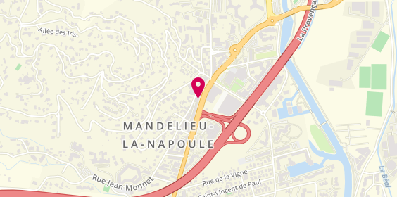 Plan de Esprit Créatif, 627 avenue de Cannes, 06210 Mandelieu-la-Napoule
