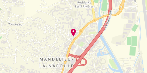 Plan de Happy Day's, 54 avenue Janvier Passero, 06210 Mandelieu-la-Napoule