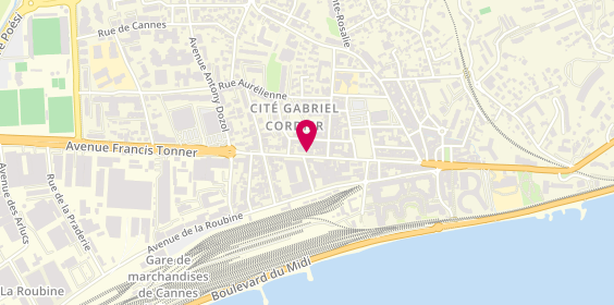 Plan de 6ème Avenue, 100 avenue Francis Tonner, 06150 Cannes