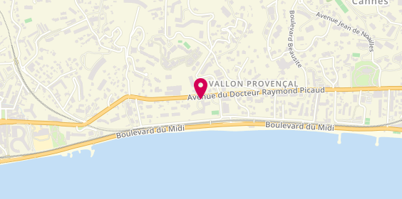 Plan de O Nouvel Air, 65 avenue Du Dr Raymond Picaud, 06150 Cannes
