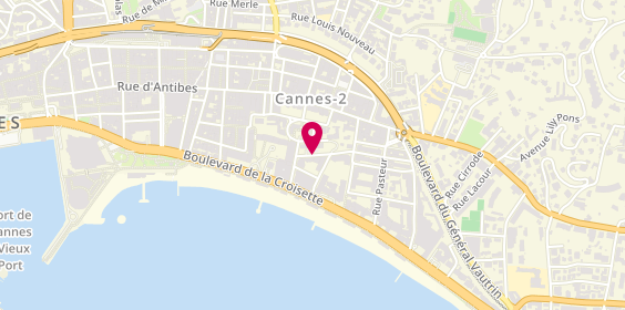 Plan de Yves St-Gilles B, 5 Rue Bertrand Lépine, 06400 Cannes