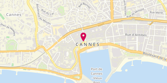Plan de Meli Coiffure, 21 Rue Félix Faure, 06400 Cannes