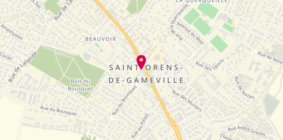Plan de UNIQ By Sistr ROOM, 44 avenue de Gameville, 31650 Saint-Orens-de-Gameville
