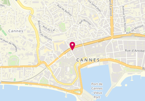 Plan de TW Studio cannes, 17 Boulevard Victor Tuby, 06400 Cannes