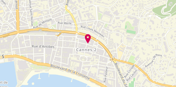Plan de Sackmonne, Proche Parking Lamy (2Heures Gratuites
12 Rue du Commandant Vidal, 06400 Cannes