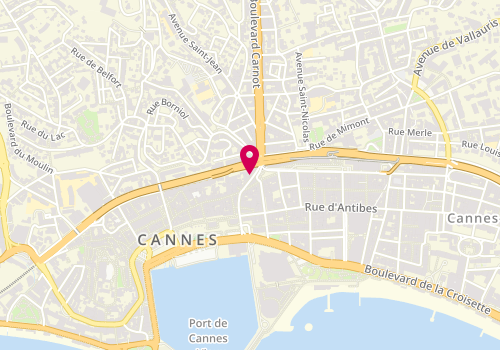 Plan de Extensions VIP - Les Coulisses, 17 Rue du Maréchal Joffre, 06400 Cannes