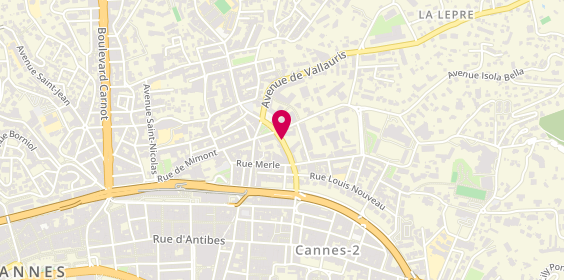 Plan de Ayman Coiffure, 30 Boulevard République, 06400 Cannes