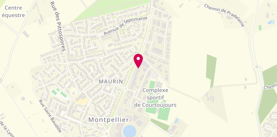 Plan de Flo Coiffure, 547 avenue du Montpellieret, 34970 Lattes