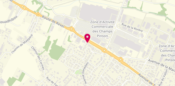 Plan de Le Loft, 14 Rue des Tilleuls, 31650 Saint-Orens-de-Gameville