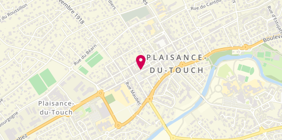 Plan de M.M.C Coiffure Olivier Cerodin, 49 Bis avenue des Pyrénées, 31830 Plaisance-du-Touch