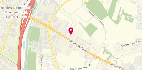 Plan de Carole Coiffure, 189 Route de Revel, 31400 Toulouse