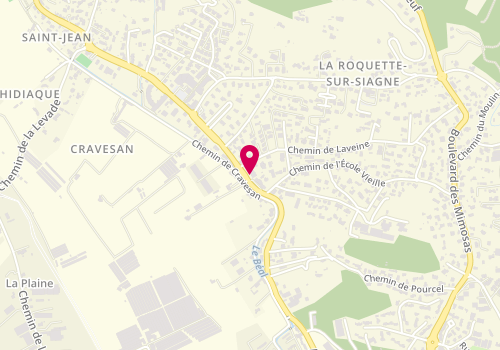 Plan de Centre Anti-Poux, 554 avenue de la République, 06550 La Roquette-sur-Siagne