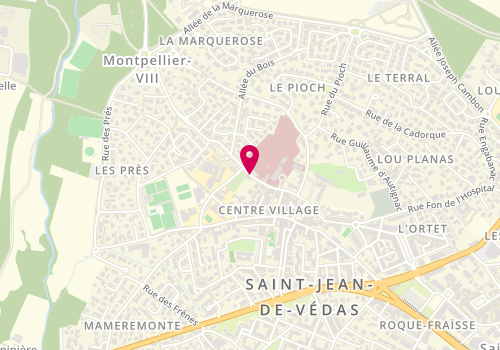 Plan de Jnr Creation, 33 Bis avenue Georges Clemenceau, 34430 Saint-Jean-de-Védas