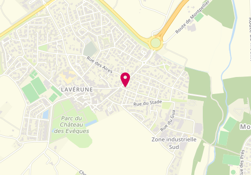 Plan de Ligne Coiffure, avenue Colonel Guizard, 34880 Lavérune