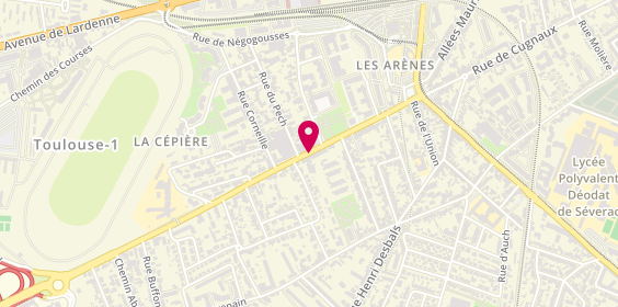 Plan de Les Doigts d'Or d'Elodie, 370 Route de Saint-Simon, 31100 Toulouse