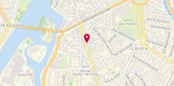 Plan de Missbio Coiffure, 132 grande Rue Saint-Michel, 31400 Toulouse