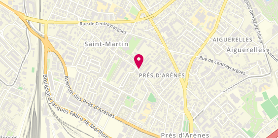 Plan de Lux Beauty, 723 avenue du Maréchal Leclerc, 34070 Montpellier