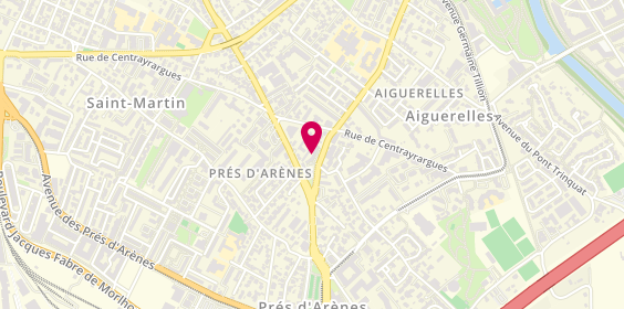 Plan de Contraste Coiffure, 1400 chemin de Moulares Immeuble le Royal, 34000 Montpellier