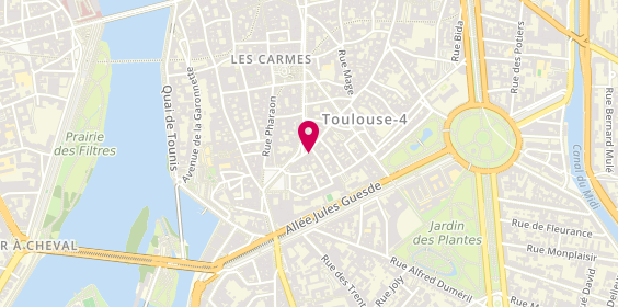 Plan de Le Démêloir laboratoire capillaire, 6 grande Rue Nazareth, 31000 Toulouse