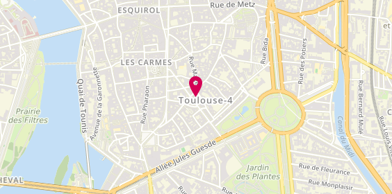 Plan de Camille Albane, 19 Rue Théodore Ozenne, 31000 Toulouse