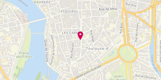Plan de Bruno Flaujac, 25 Rue du Languedoc, 31000 Toulouse