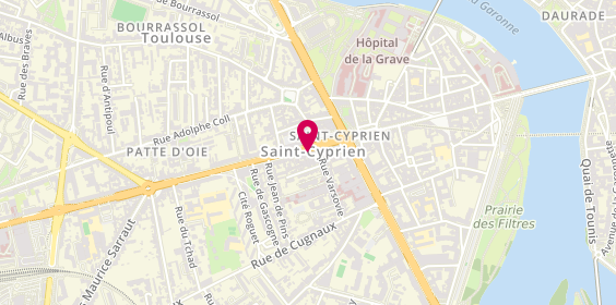Plan de Sb31, 5 Avenue Etienne Billieres, 31300 Toulouse
