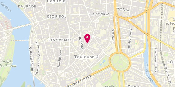 Plan de Authentic Carmes, 23 Rue Perchepinte, 31000 Toulouse