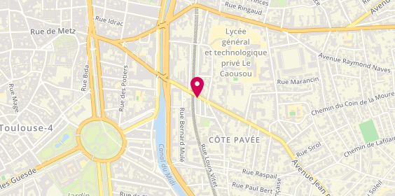 Plan de 71 Studio Coiffure, 71 Rue Louis Vitet, 31400 Toulouse