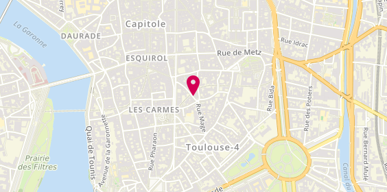 Plan de Tonsor & Cie, 31 Rue Bouquières, 31000 Toulouse