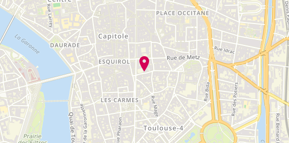 Plan de Dessange, 8 Rue Croix Baragnon, 31000 Toulouse