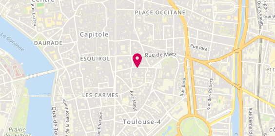 Plan de Jacques Galès, 31 Rue Croix Baragnon, 31000 Toulouse