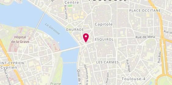 Plan de Coiffure et Création Métamorphose, 1 Rue de Metz, 31000 Toulouse
